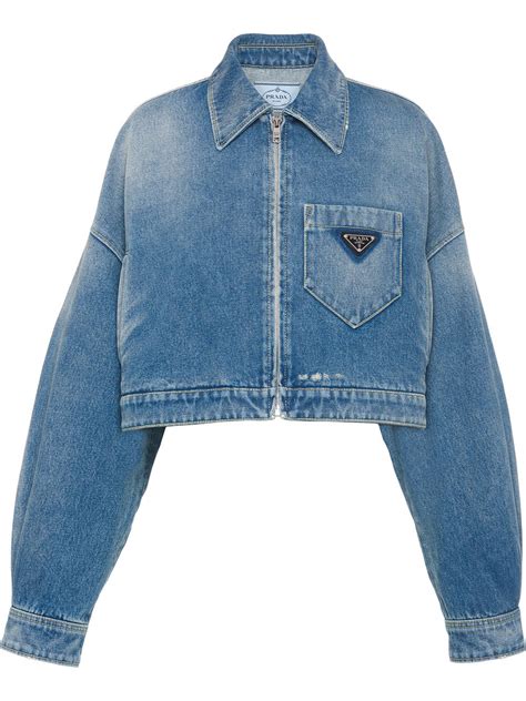 prada dress jeans|Prada denim jacket women.